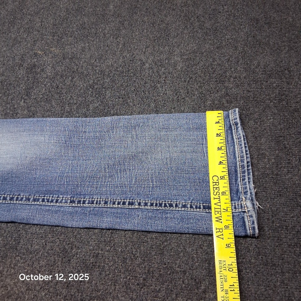 Rock Revival Jeans Womens Size 29 Stephanie Boot Embroidered Flap Pocket - Picture 12 of 13